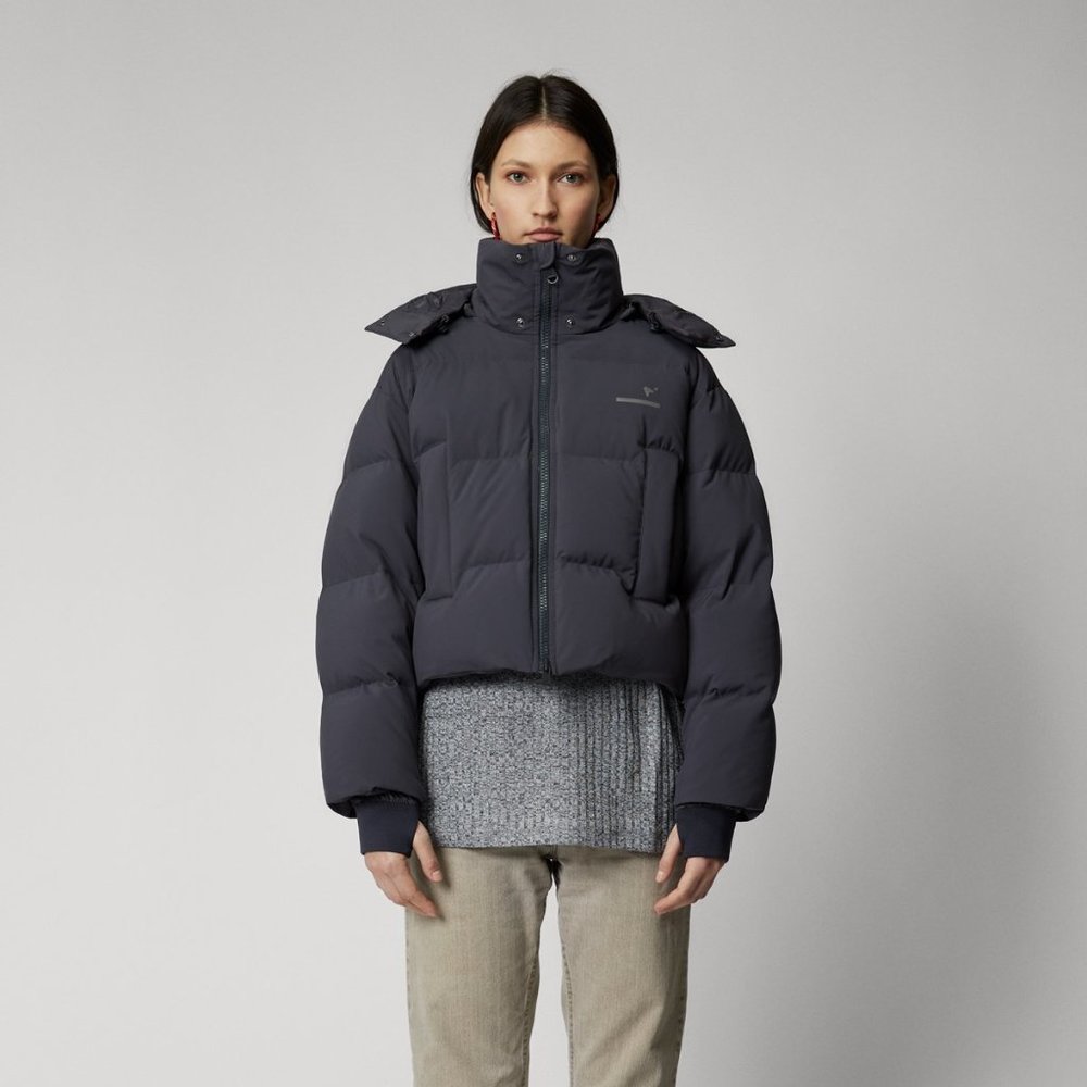 Aer Alpine Cropped Puffer The Arrivals XS NWT
